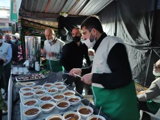 پذیرایی روزانه از هزار زائر اربعین در موکب امام رضا(ع) مرز تمرچین