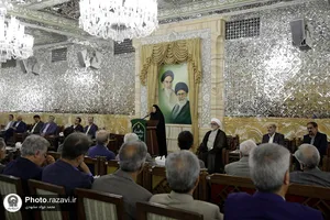دیدار اساتید&zwnj; دانشگاه علوم پزشکی مشهد با تولیت آستان قدس رضوی