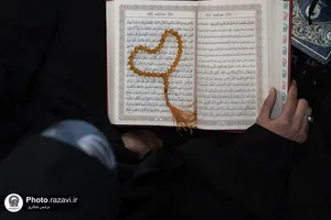 قرائت دعای ام داوود در حرم مطهر رضوی-1