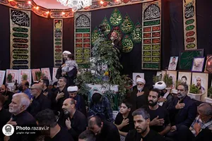 حضور تولیت آستان قدس رضوی در محفل اشک