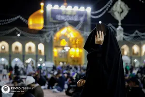 مراسم احیا شب نوزدهم ماه مبارک رمضان در حرم مطهر رضوی - 2
