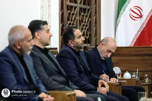 دیدار فرمانده کل ارتش جمهوری اسلامی ایران با تولیت آستان قدس رضوی