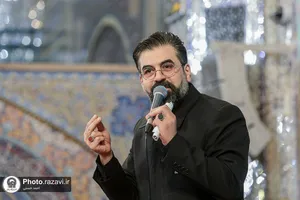 حال و هوای حرم مطهر رضوی در شب تاسوعای حسینی