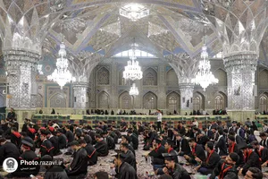 جشن دانش آموختگان علوم پزشکی کشور در حرم مطهر رضوی