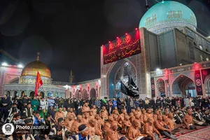 عزاداری هیأت&zwnj;های مذهبی استان چهارمحال و بختیاری در حسینیه حرم