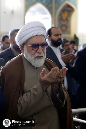اقامه نماز عید سعید فطر در حرم مطهر رضوی