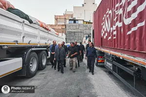 بازدید مدیرعامل بنیاد کرامت رضوی از مواکب اطراف حرم امام رضا علیه&zwnj;السلام 