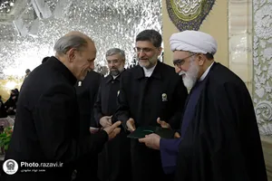 اعطای احکام خدام حرم مطهر رضوی