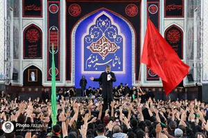 مراسم چهارپایه خوانی شهادت امام رضا علیه&zwnj;السلام