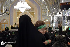 همایش "شیرخوارگان حسینی" در حرم مطهر رضوی-1