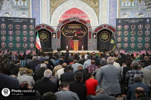 مراسم بزرگداشت شهدای تیپ فاطمیون