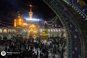 حال و هوای حرم مطهر رضوی در آستانه ولادت امام رضا علیه&zwnj;السلام