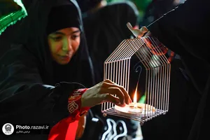 سفره حضرت رقیه سلام الله علیها در مشهد-1