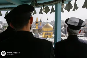 آیین سنتی صلا در حرم مطهر رضوی