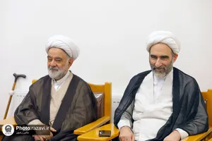 مراسم تکریم و معارفه رئیس دفتر نمایندگی سازمان علمی و فرهنگی آستان قدس رضوی در قم