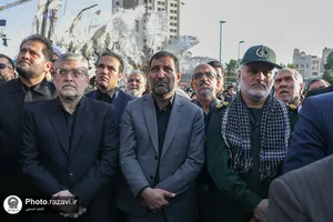اجتماع مردم مشهد در پی شهادت رئیس جمهور و جمعی از مسئولان-1