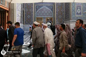 تشرف 160 زائر معلول به حرم مطهر رضوی