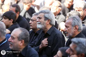 هیئت عزاداران اصفهانی در حسینیه حرم