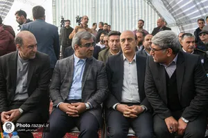 افتتاح پل امام رضا علیه&zwnj;السلام در گلبهار