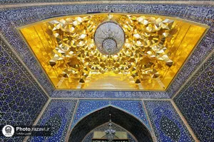 حال و هوای حرم بانوی کرامت در روز ولادت حضرت معصومه(س)