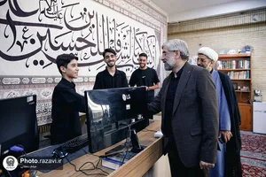 حضور مدیر عالی حرم مطهر رضوی در تحریریه آستان نیوز