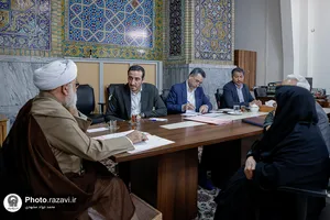  دیدار مردمی تولیت آستان قدس رضوی 