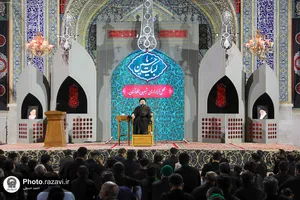 عزاداری هیأت&zwnj;های مذهبی کشور افغانستان در حسینیه حرم