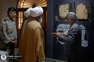 بازدید تولیت آستان قدس رضوی از دستاوردهای ارتش جمهوری اسلامی ایران در دریای بوشهر
