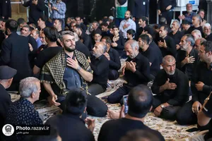عزاداری هیئت های مذهبی سراسر کشور در حسینیه حرم