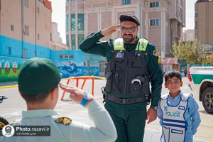 بزرگداشت &laquo;هفته فراجا&raquo; در دبستان پسرانه امام رضا علیه&zwnj;السلام