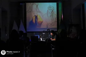 کارگاه تصویرگری در مکتب هنر رضوان