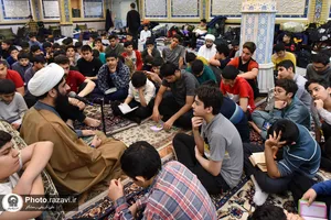 اعتکاف نوجوانان رضوی -1