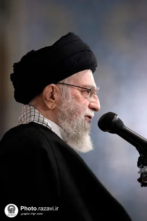 سخنرانی نوروزی رهبر معظم انقلاب در حرم مطهر رضوی