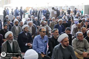 مجلس ترحیم حجت&zwnj;الاسلام والمسلمین الهی خراسانی در حرم مطهر رضوی