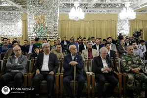 دیدار جمعی از ورزشکاران با تولیت آستان قدس رضوی