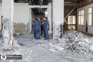 بازدید معاون طرح و برنامه آستان قدس رضوی از دارالشفاء امام