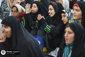 تشرف دانش&zwnj;آموزان مدارس استثنایی کشور به حرم مطهر رضوی