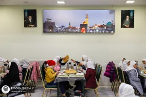 جشن عبادت ۸۸۸ دختر امام رضایی