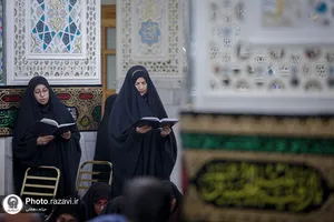 تشرف اعضای هیأت علمی دانشگاه&zwnj;های مشهد به حرم مطهر رضوی