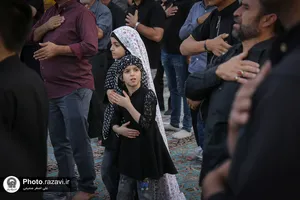 مراسم چهار پایه&zwnj; خوانی در حرم مطهر رضوی