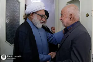 دیدار تولیت آستان قدس رضوی با خانواده شهیدان صبوری