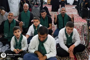 تشرف کاروان زیارتی تبریز به حرم مطهر رضوی