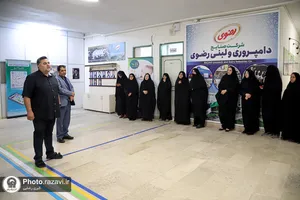 بازدید کارکنان آستان قدس رضوی از کارخانه لبنی رضوی