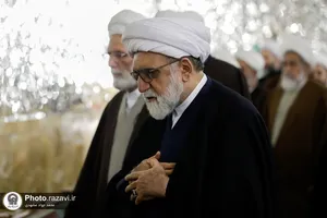 دیدار اساتید پیشکسوت حوزه علمیه مشهد با تولیت آستان قدس رضوی