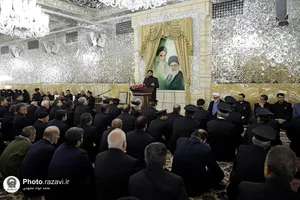 مراسم اعطای احکام خدام حرم مطهر رضوی