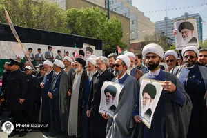 راهپیمائی روز جهانی قدس در مشهد-١