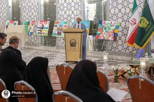 رونمایی از دو نسخه قرآن دستنویس مغربی و عراقی در حرم مطهر
