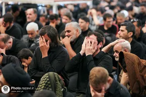 مقتل خوانی روز عاشورا در حرم مطهر رضوی