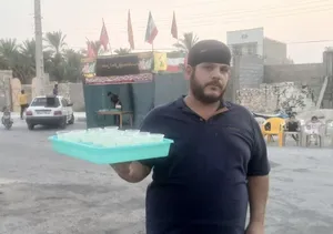 بازدید مدیر کانون&zwnj;های خدمت رضوی بوشهر از مواکب اربعینی در تنگستان/ گزارش تصویری