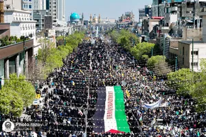 راهپیمائی روز جهانی قدس در مشهد-١